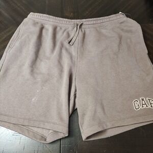 Gap Shorts Mens Size Large Cotton Blend Athletic Casual Shorts Ground Brown